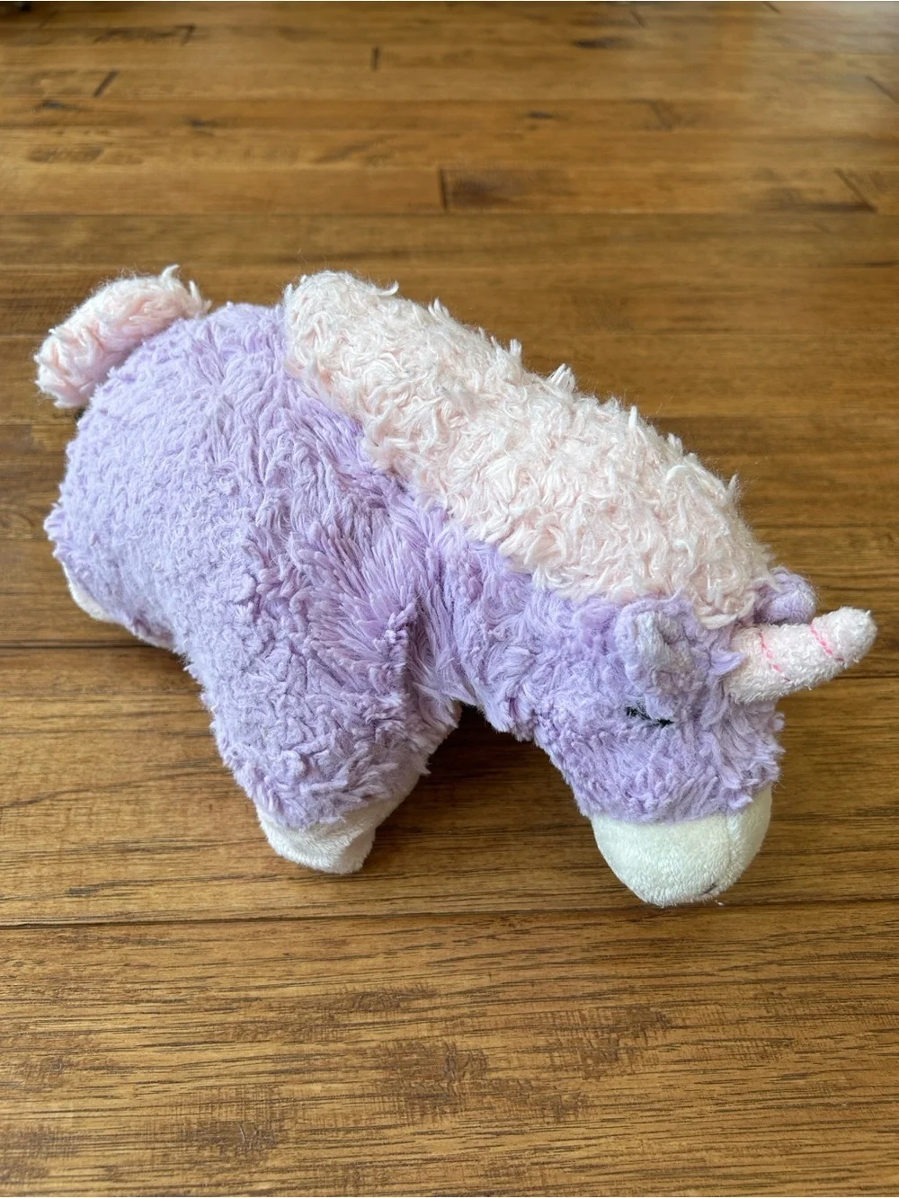 Pillow Pets Pee Wee Magical Unicorn Stuffed Animal Plush Pillow Purple Pink